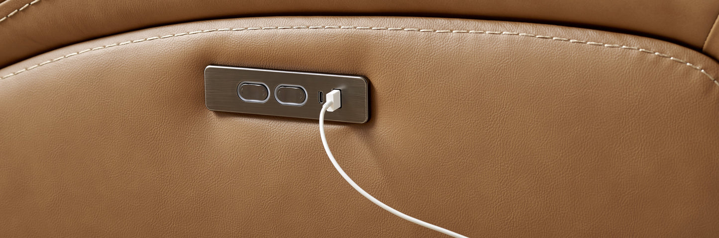 Davidson Power Leather Recliner