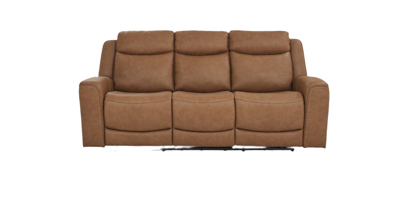 Davidson Power Reclining Leather Sofa