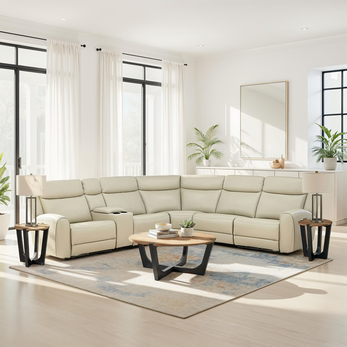 Lawrence 6-Piece Power Reclining Sectional