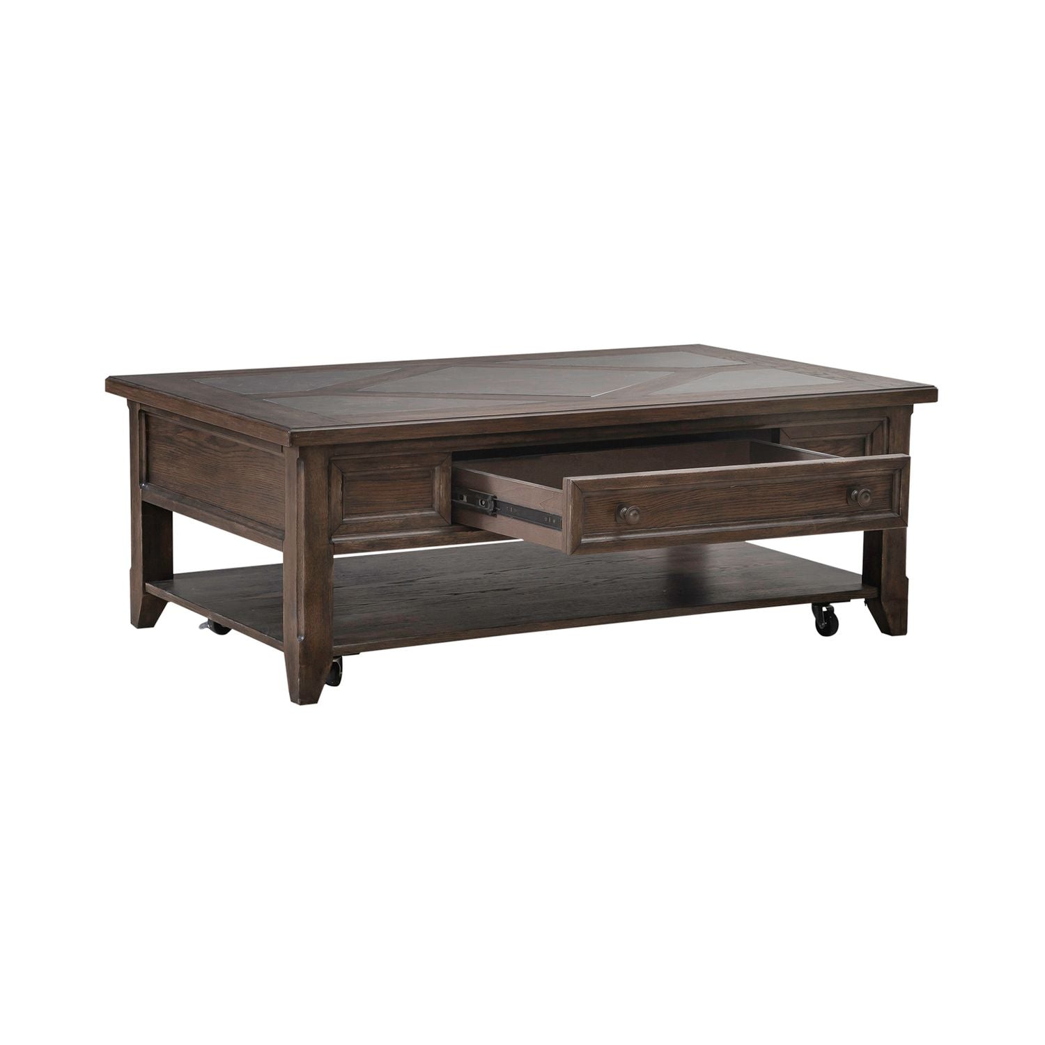 Riven Rectangular Cocktail Table