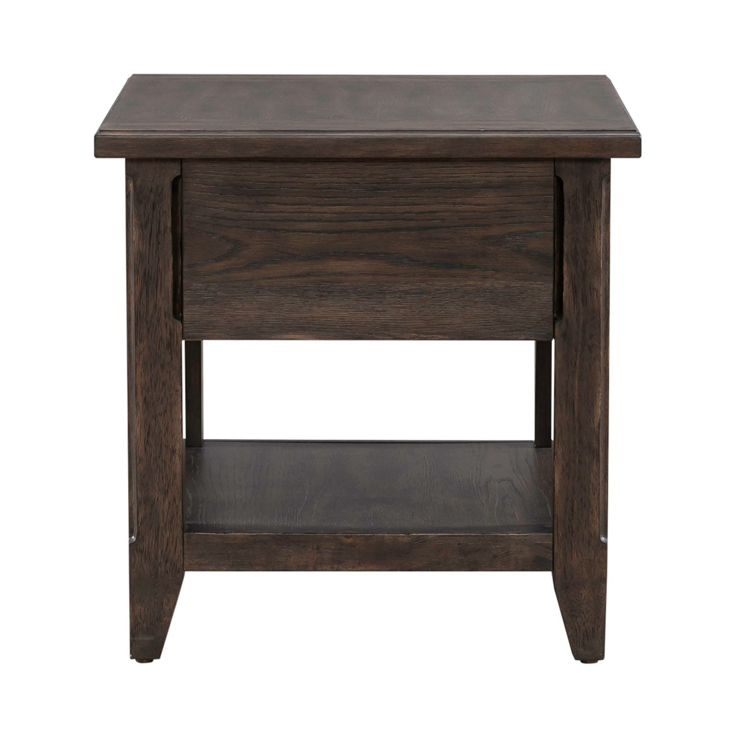 Riven Rectangular End Table