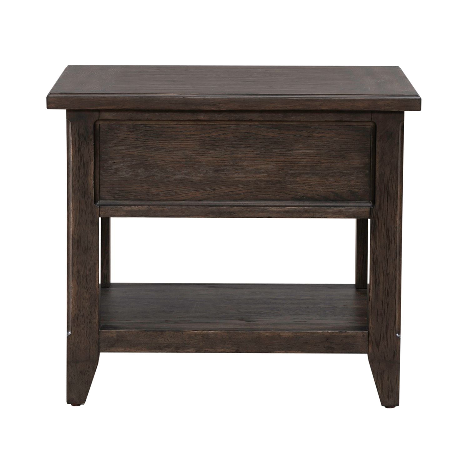 Riven Rectangular End Table