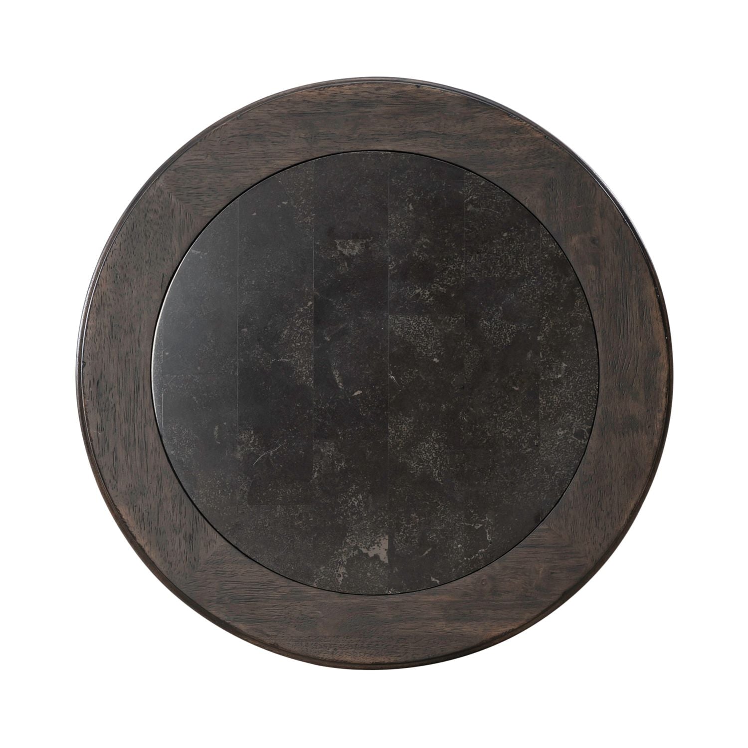 Riven Round Chairside Table