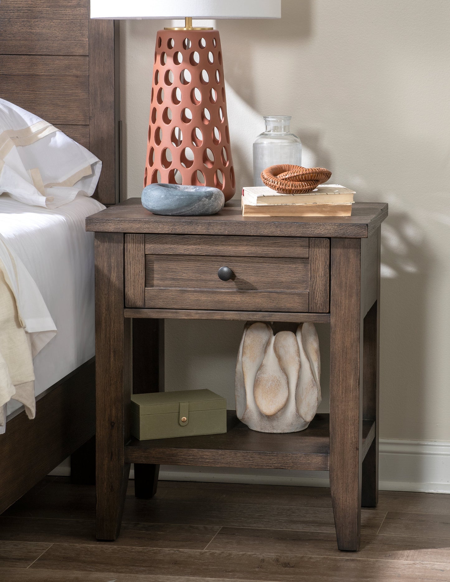 Trisha Yearwood XXX's & OOO's Open Nightstand Cocoa