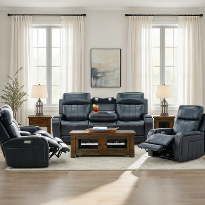 Hampton Leather Power Recliner