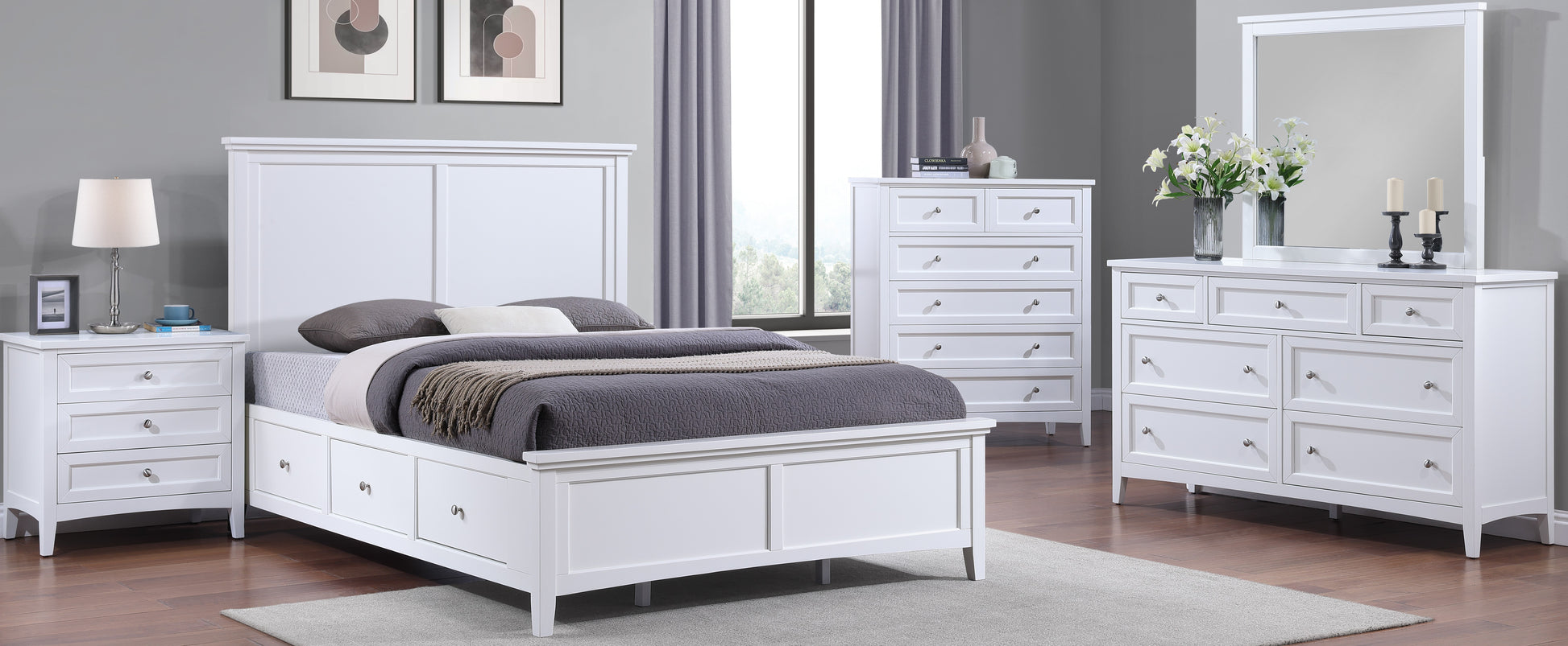 Oakley 5-Piece Storage Bedroom Set