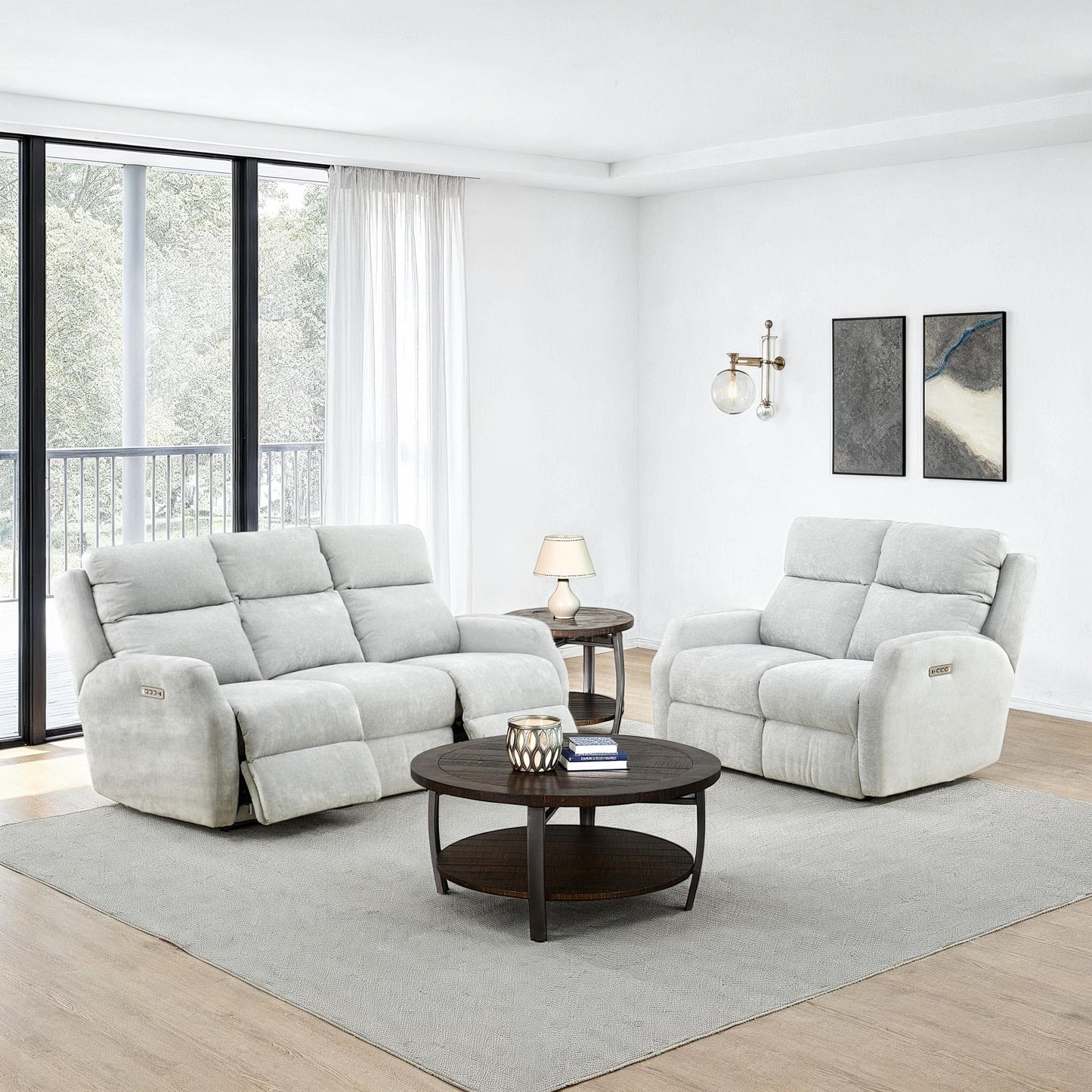Stafford Power Reclining Loveseat
