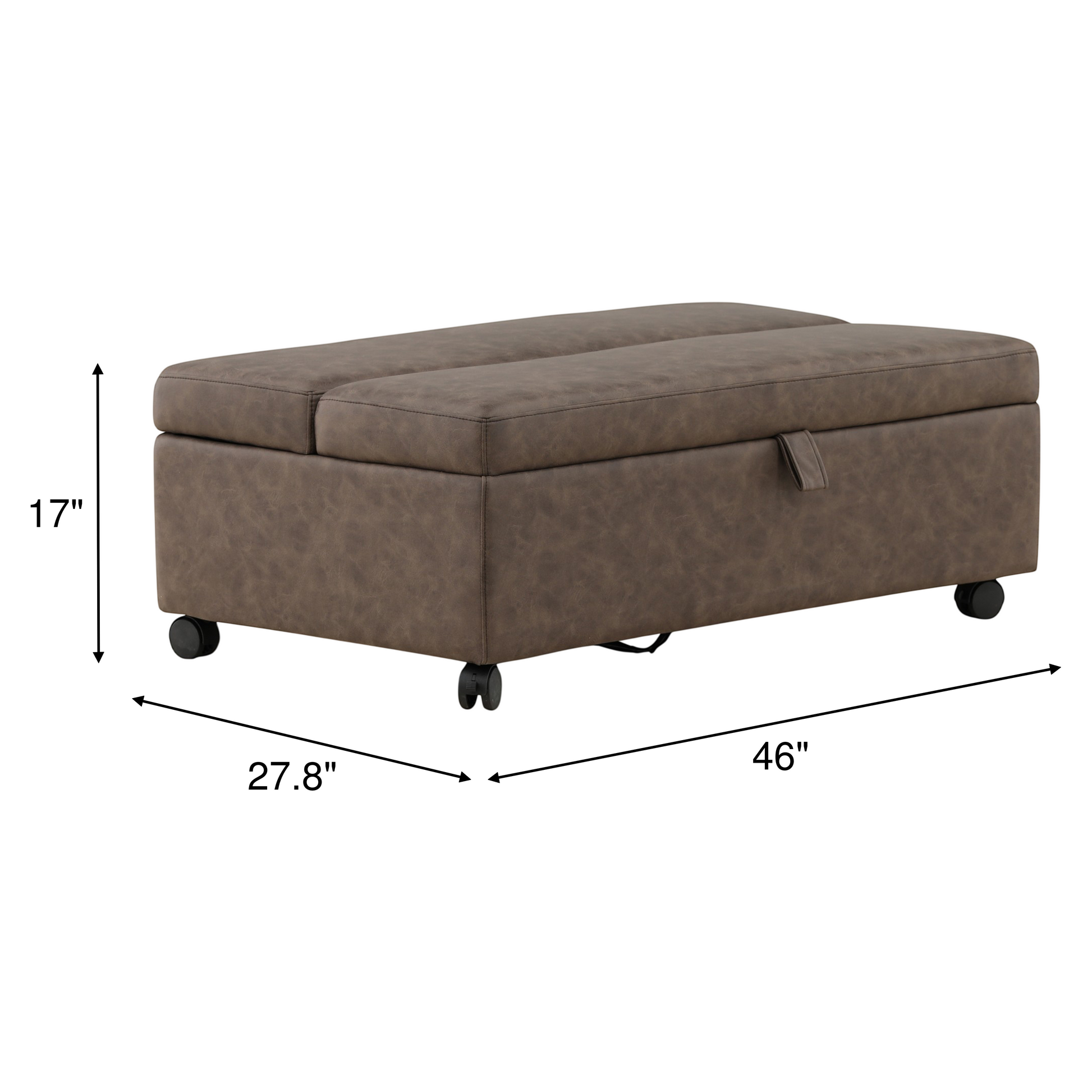 Maxwell Ottoman Twin Sleeper