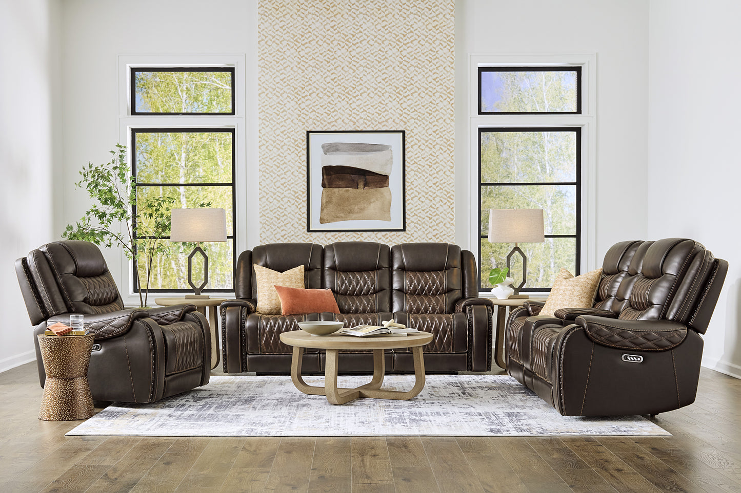 Marquee Leather Power Recliner