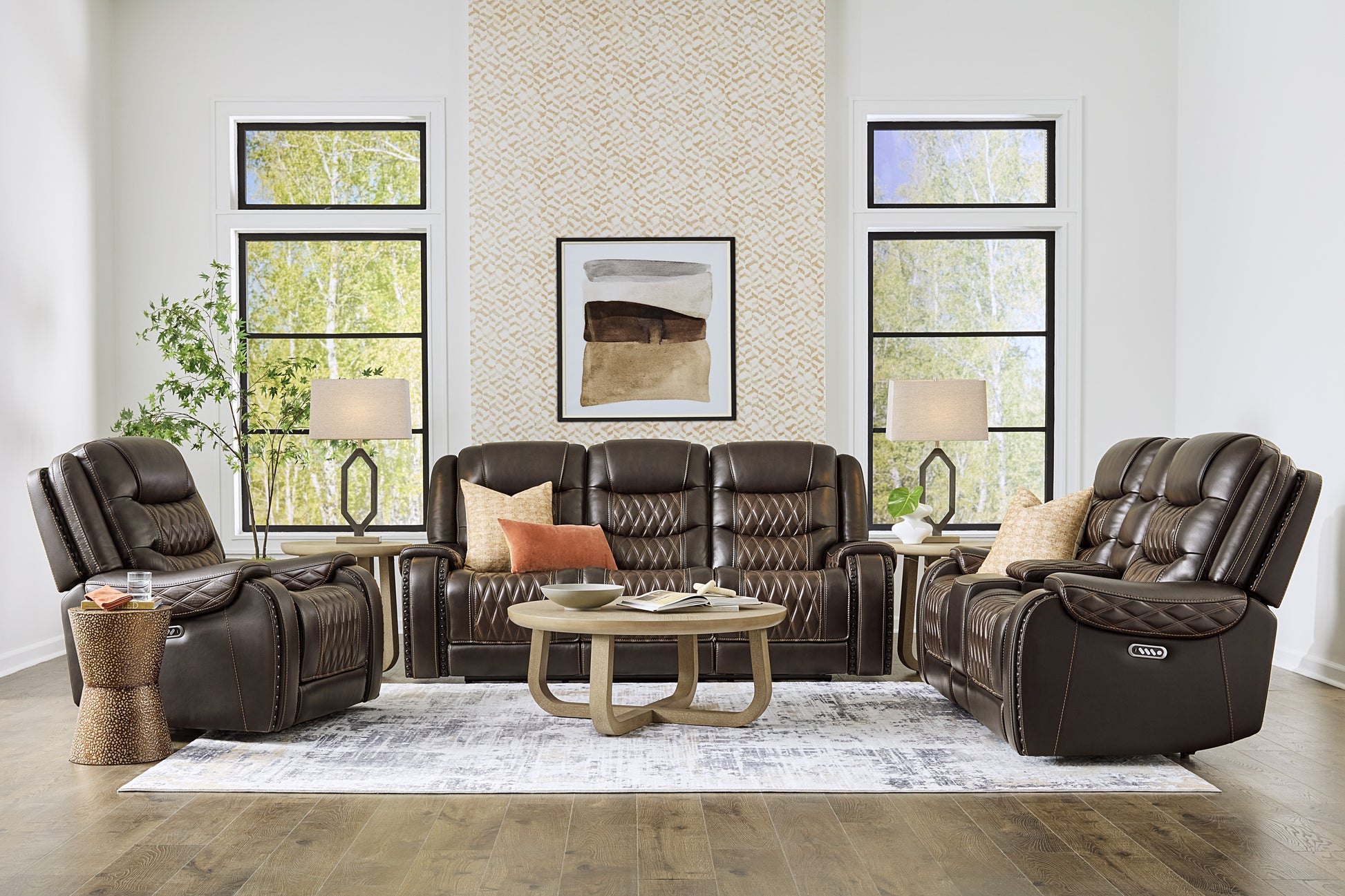 Marquee Leather Power Recliner