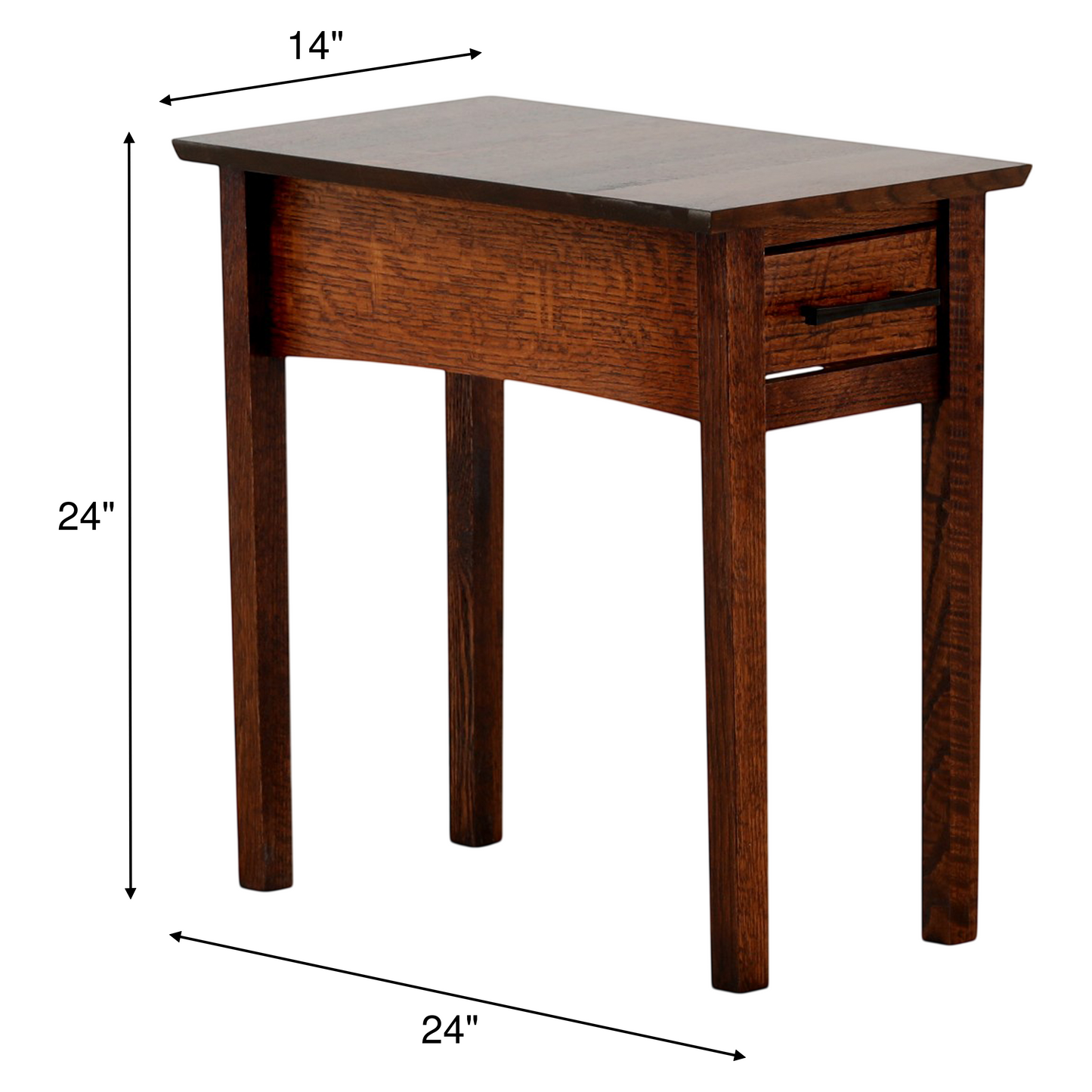 Heartland Mission Chairside Table
