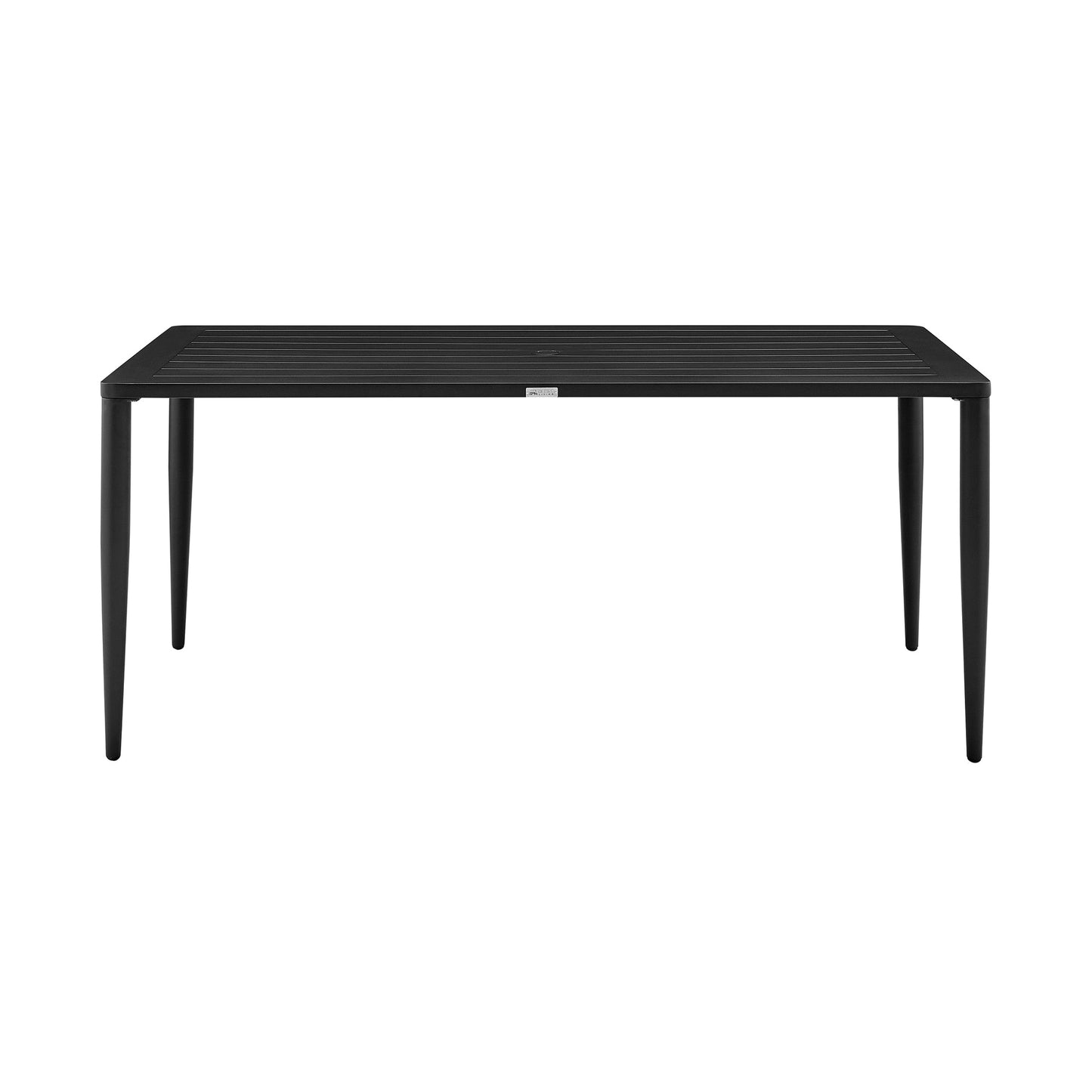 Aileen Outdoor Patio Dining Table in Aluminum