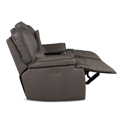 Bozeman Power Console Loveseat with Power Headrest