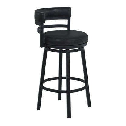 Titana 26" Counter Height Metal Swivel Barstool