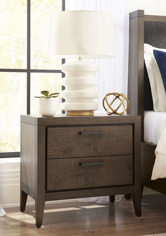 Jasper 2 Drawer Nightstand with USB