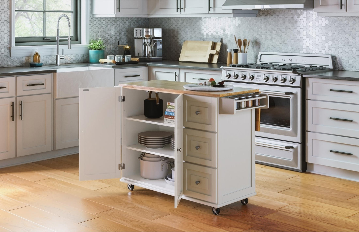 Blanche Kitchen Cart