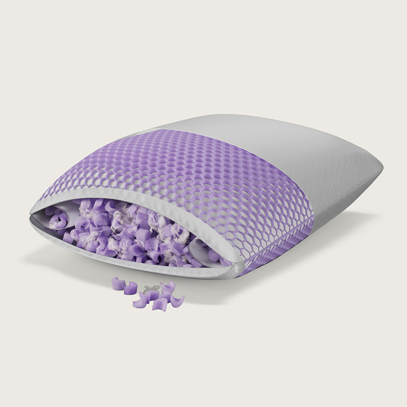 Purple Freeform Pillow
