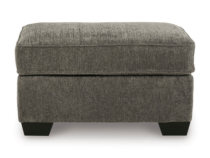 Olten oversized accent ottoman Graphite