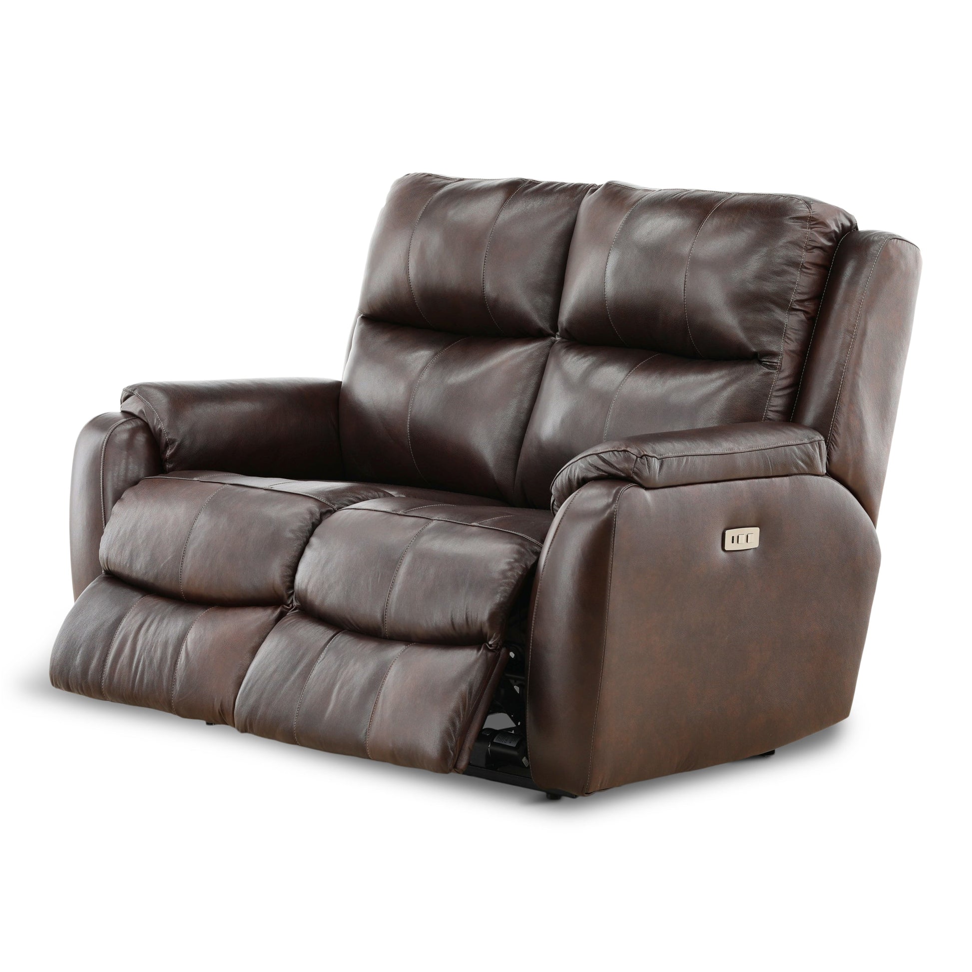Waylon Leather Power Reclining Loveseat