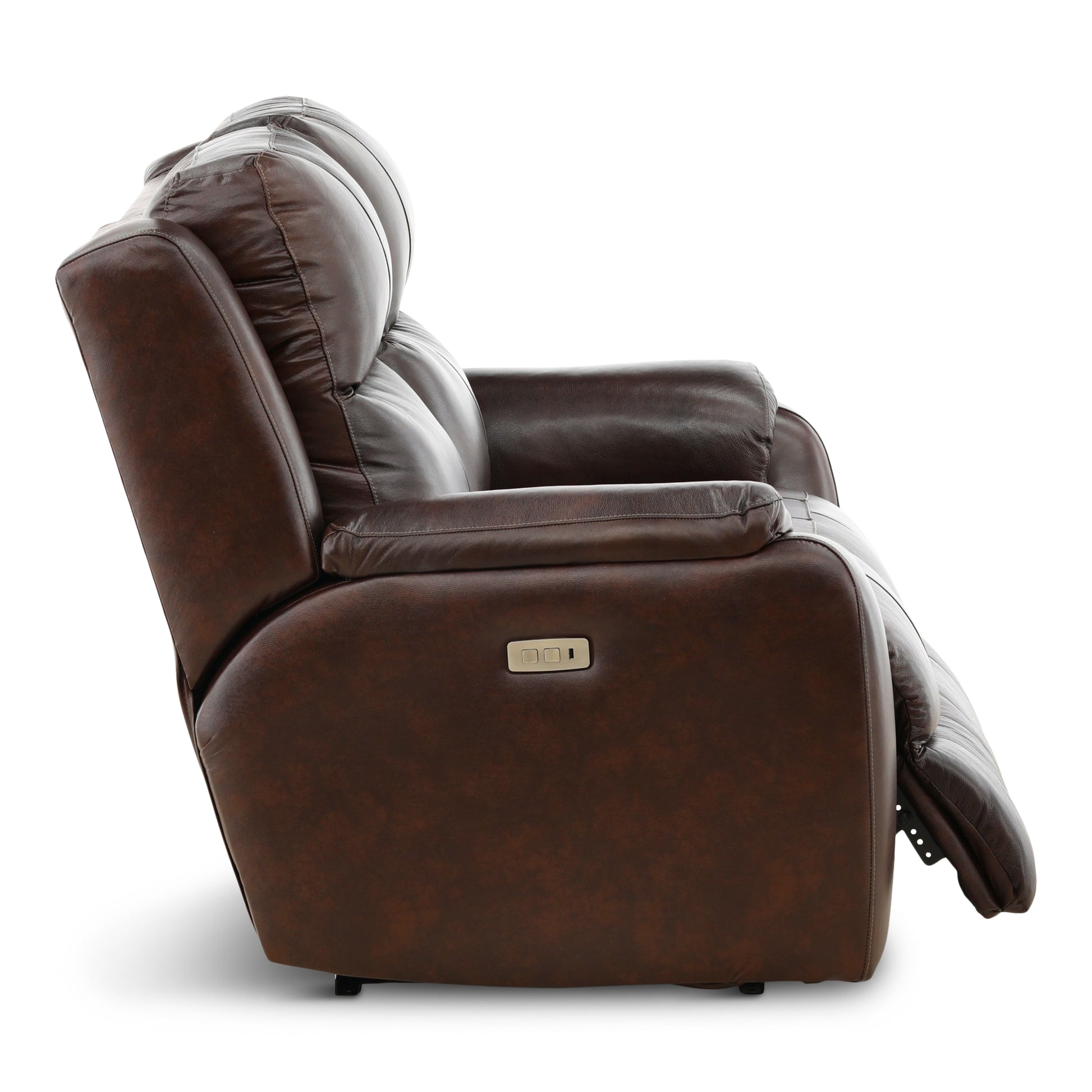 Waylon Leather Power Reclining Loveseat