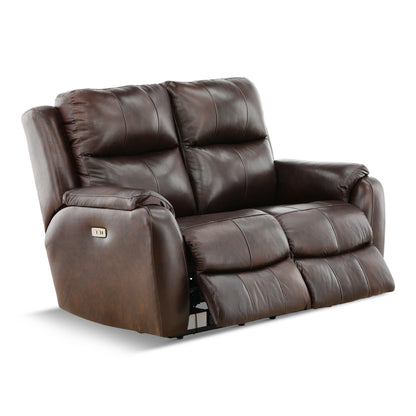 Waylon Leather Power Reclining Loveseat