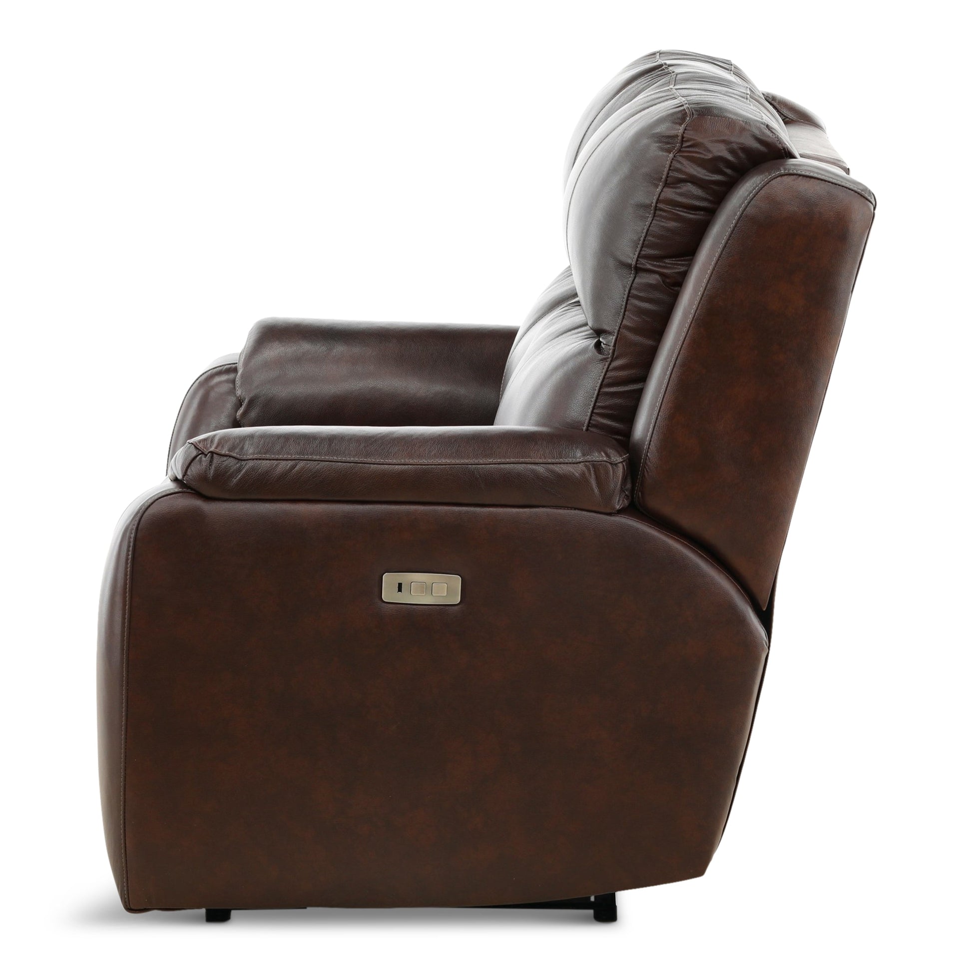 Waylon Leather Power Reclining Loveseat