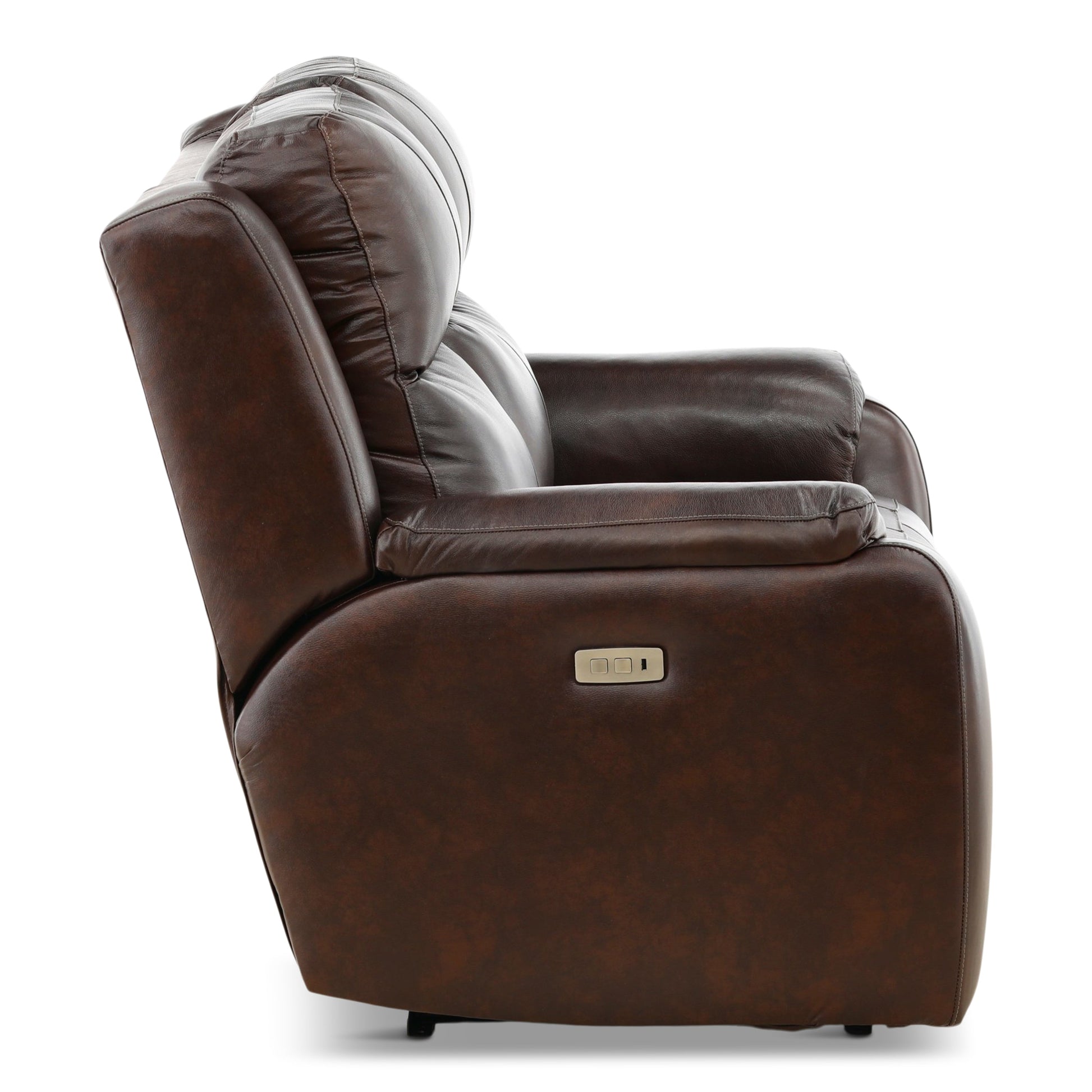 Waylon Leather Power Reclining Loveseat