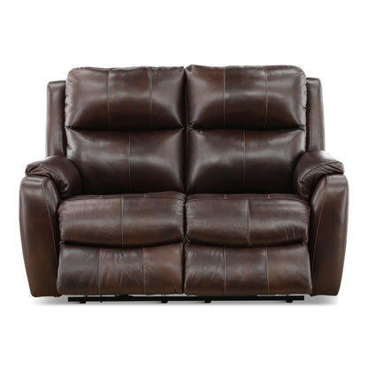 Waylon Leather Power Reclining Loveseat