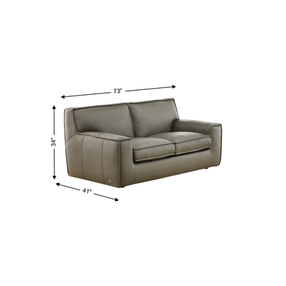 Cohen Leather Loveseat