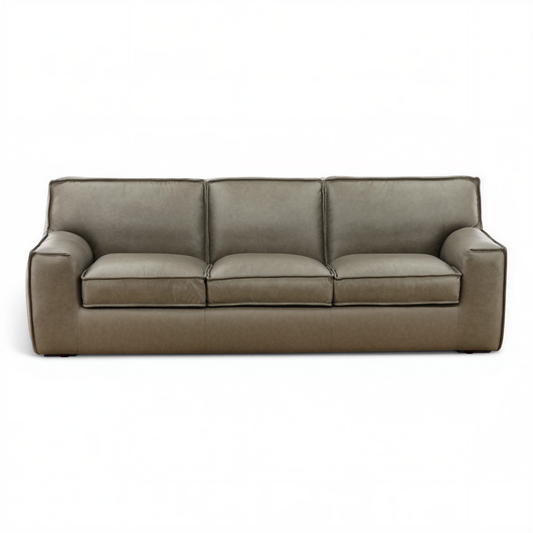 Cohen Leather 3-Seat Sofa
