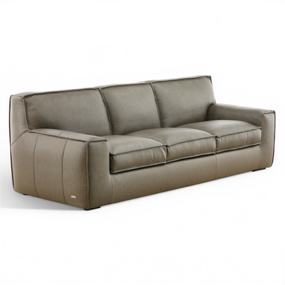 Cohen Leather 3-Seat Sofa