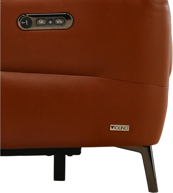 Underwood Leather Power Reclining Loveseat