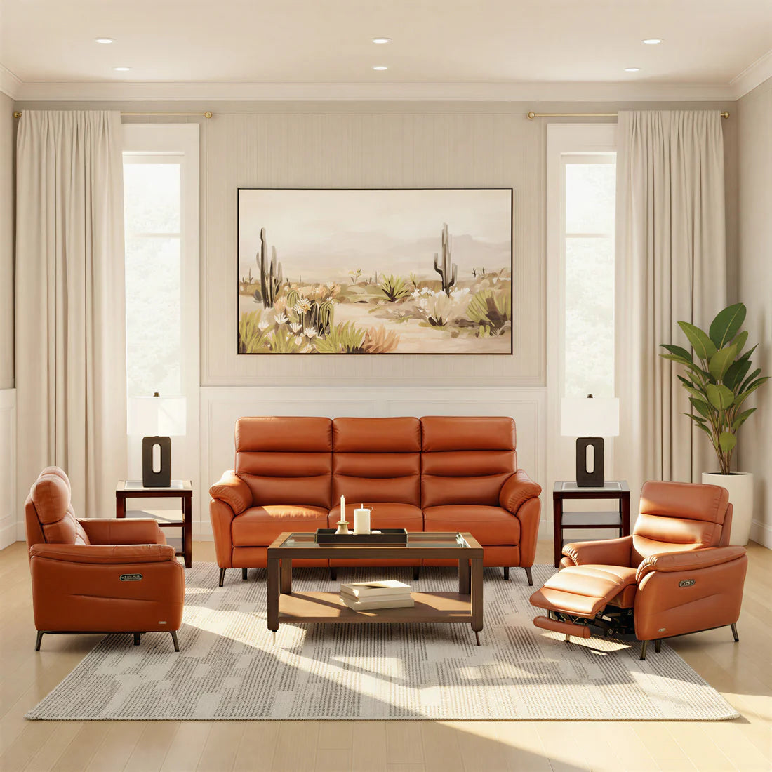 Underwood Leather Power Recliner