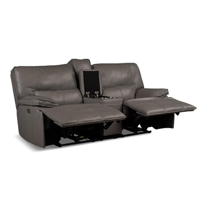 Bozeman Power Console Loveseat with Power Headrest