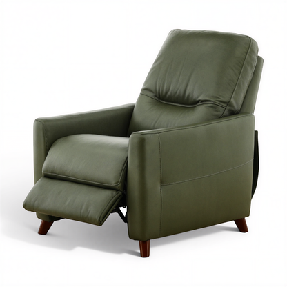 Winthrop Leather Pushback Recliner