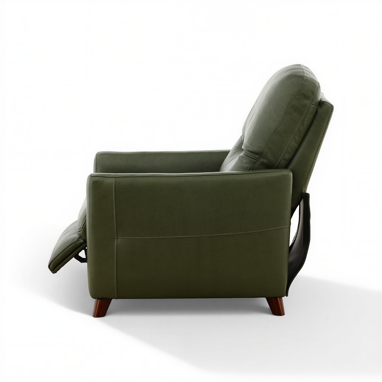 Winthrop Leather Pushback Recliner