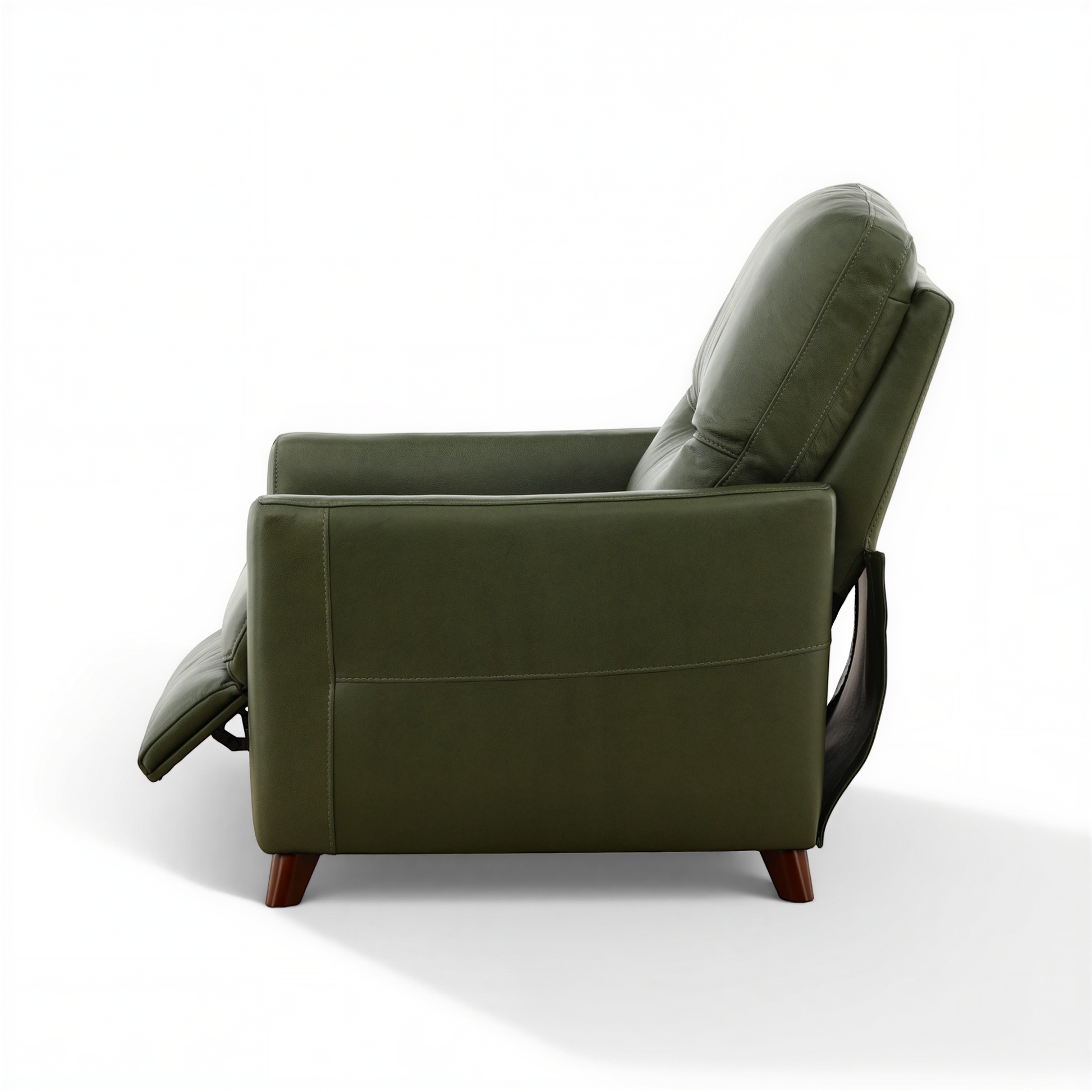 Winthrop Leather Pushback Recliner