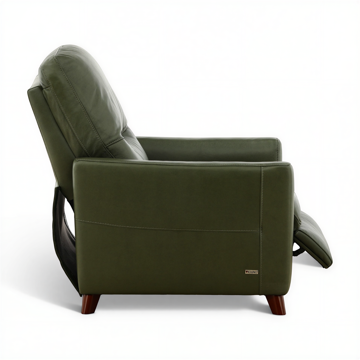 Winthrop Leather Pushback Recliner