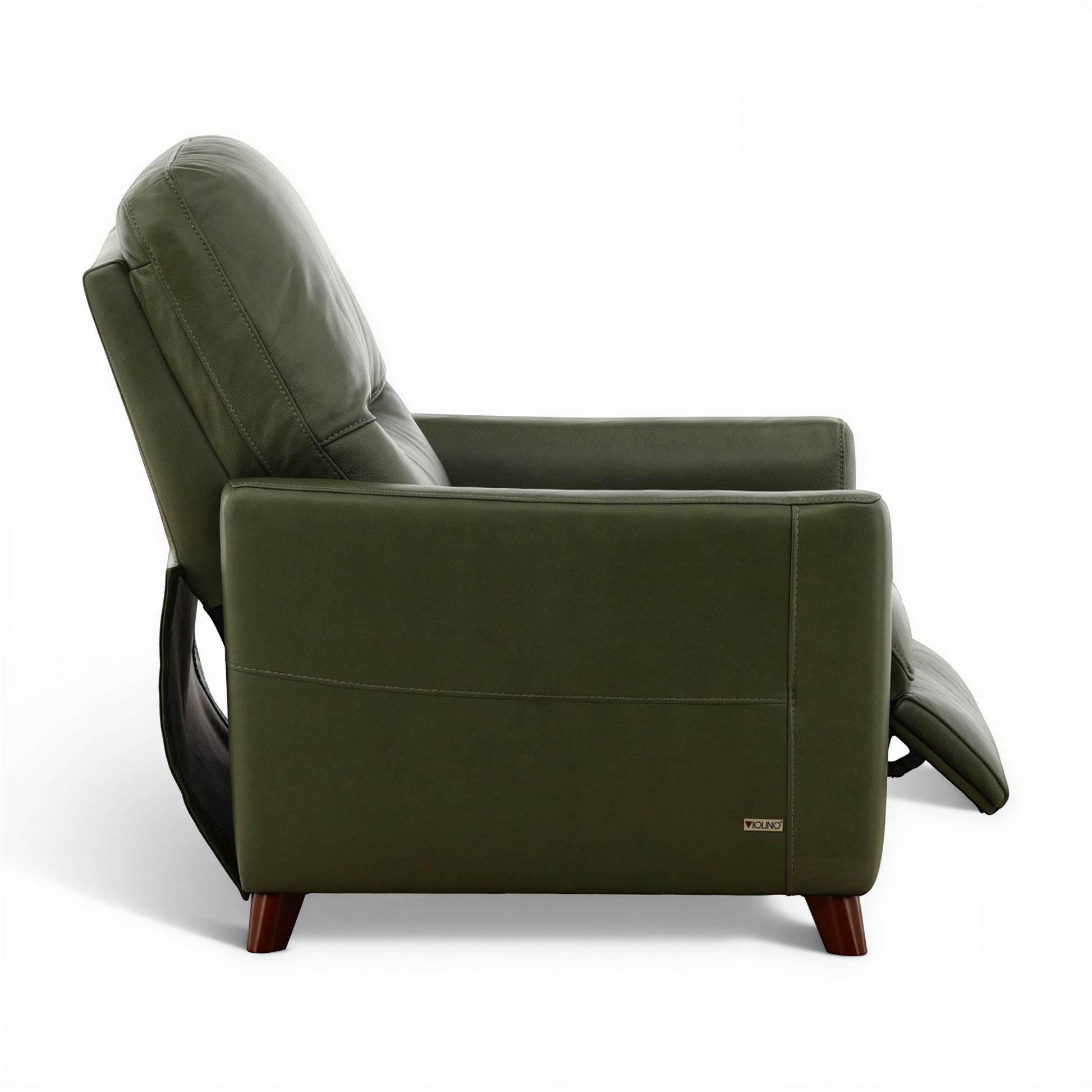 Winthrop Leather Pushback Recliner