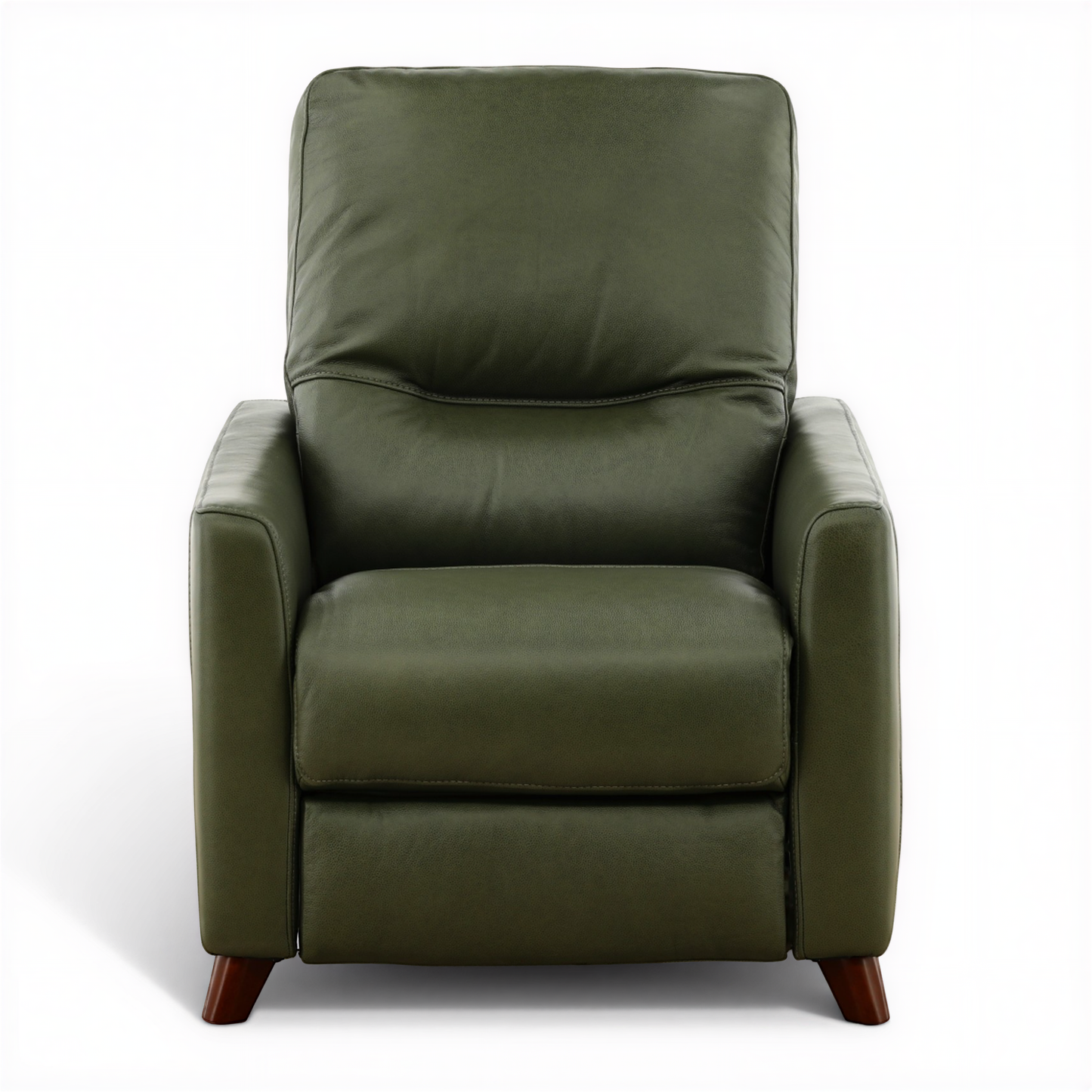 Winthrop Leather Pushback Recliner