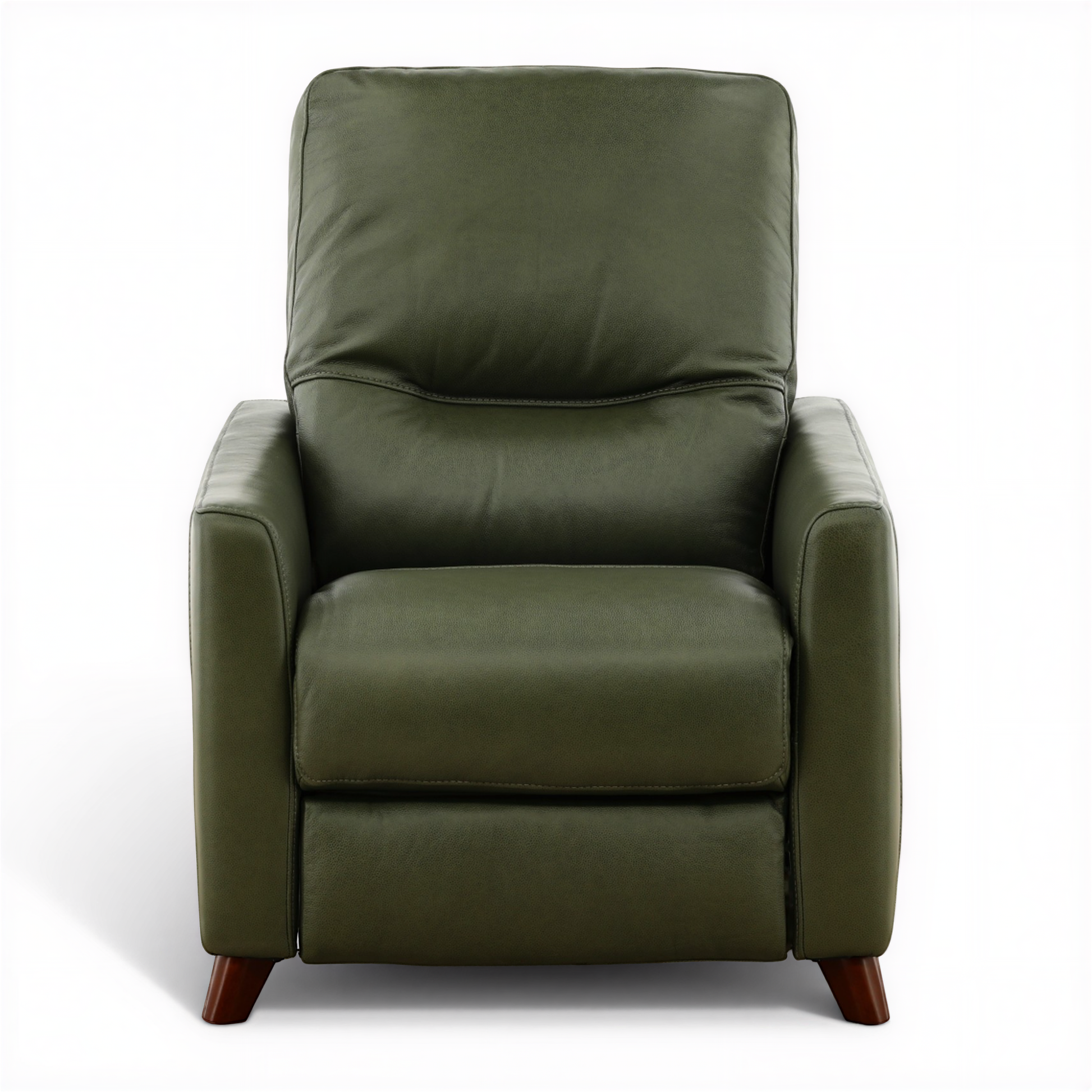 Winthrop Leather Pushback Recliner