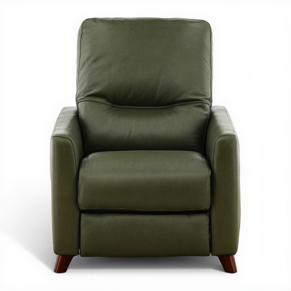 Winthrop Leather Pushback Recliner
