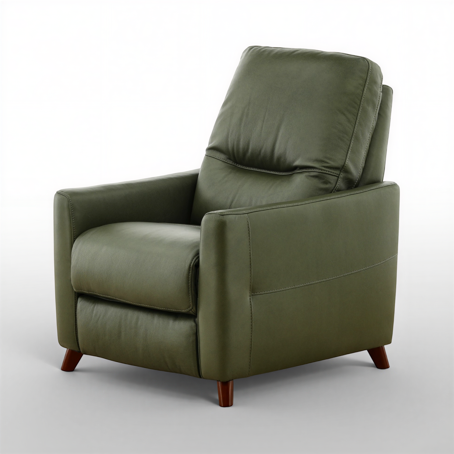 Winthrop Leather Pushback Recliner