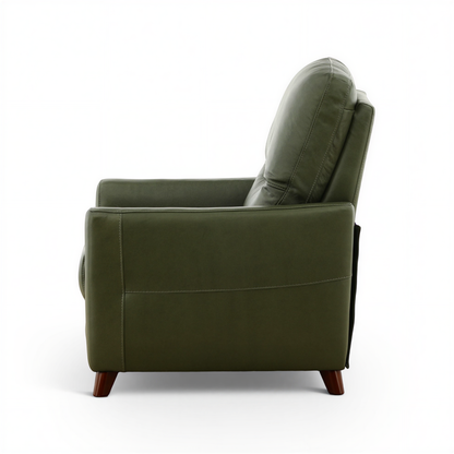 Winthrop Leather Pushback Recliner