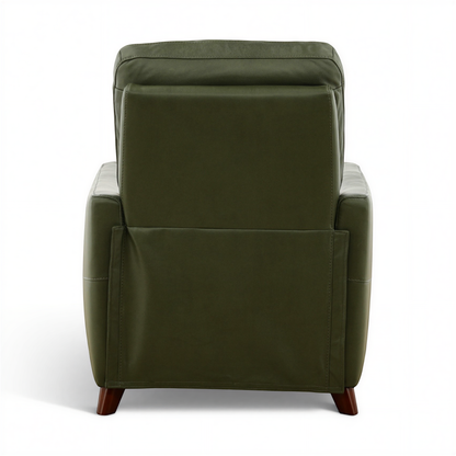 Winthrop Leather Pushback Recliner