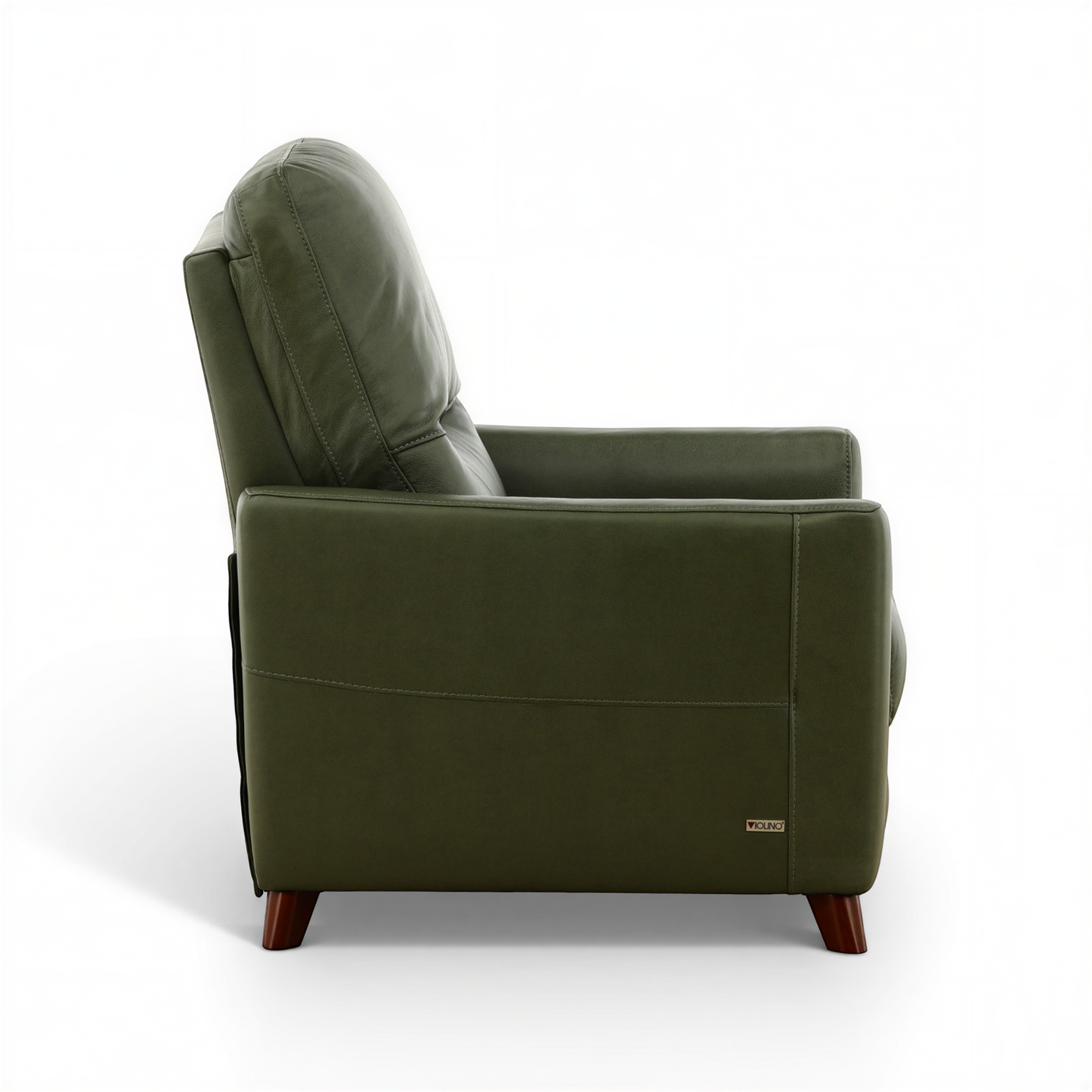 Winthrop Leather Pushback Recliner