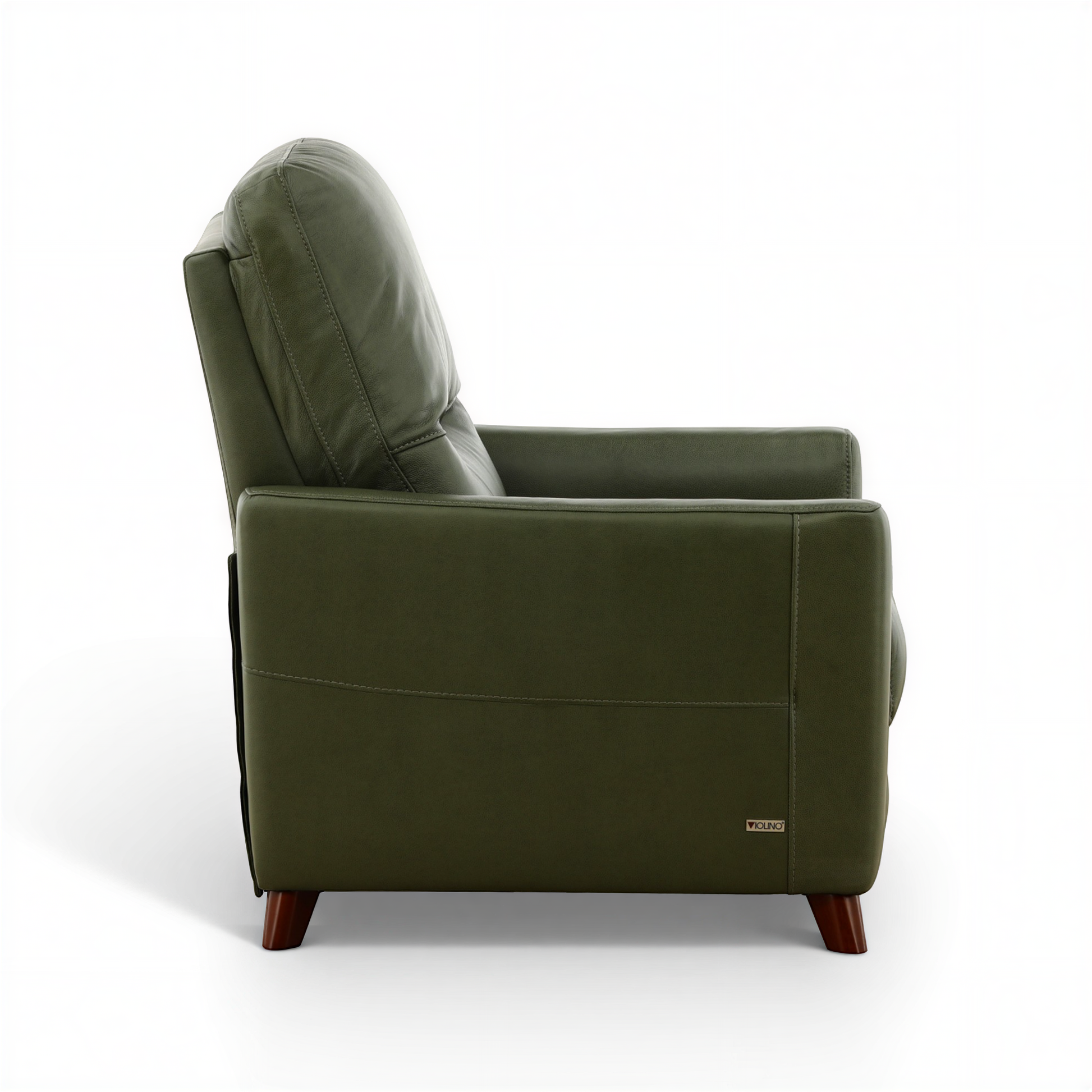 Winthrop Leather Pushback Recliner