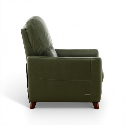 Winthrop Leather Pushback Recliner