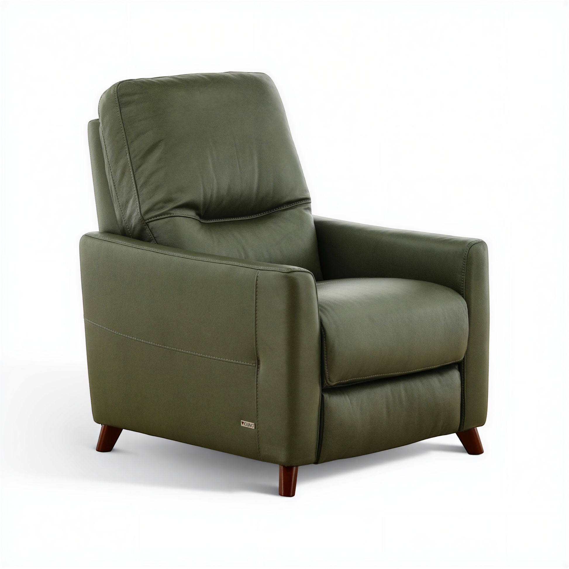 Winthrop Leather Pushback Recliner