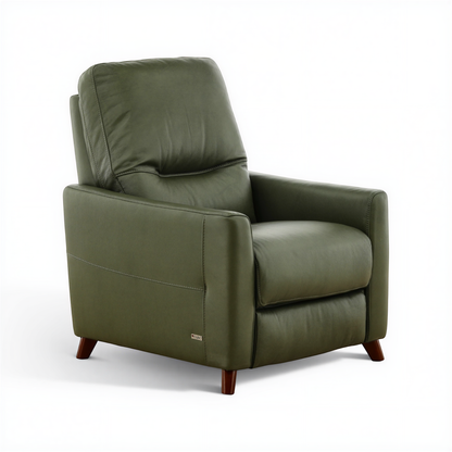 Winthrop Leather Pushback Recliner